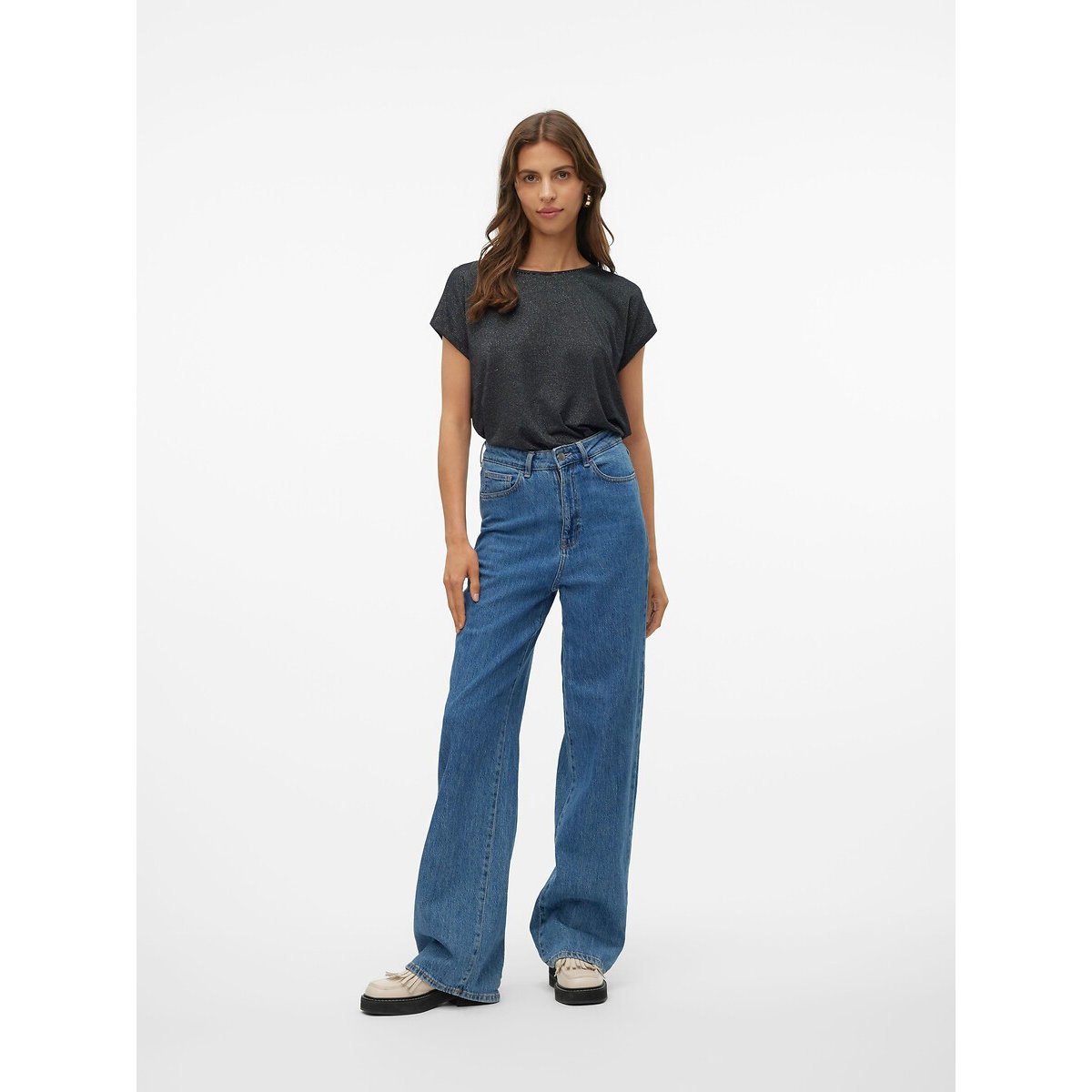 T-shirt noir, VERO MODA
