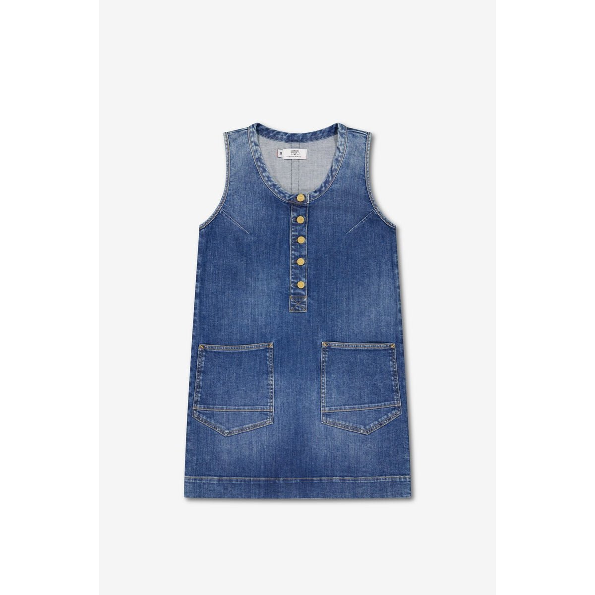 Robe droite en jeans MARIBOU blue, LE TEMPS DES CERISES