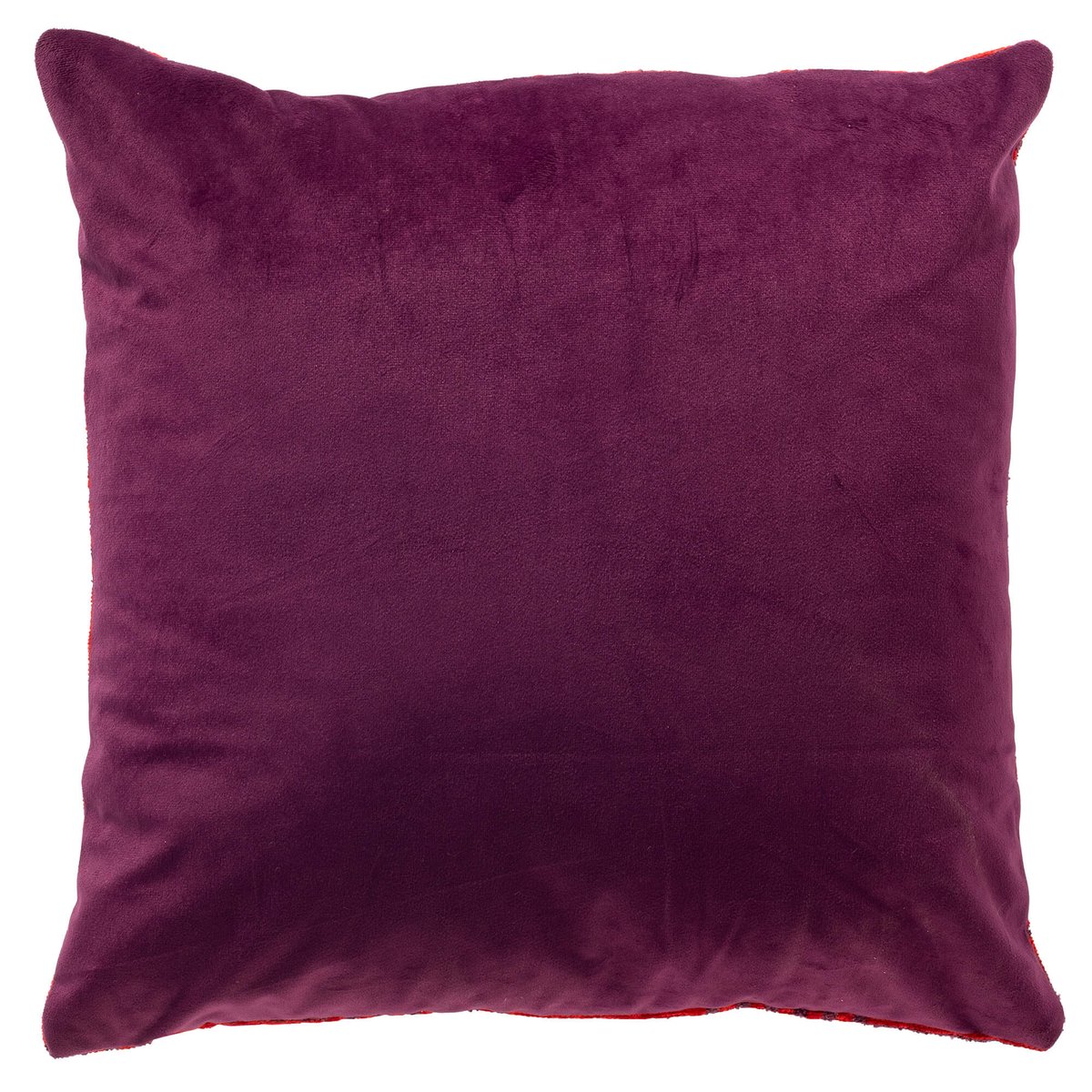 Housse de coussin Laurel paars, DUTCH DECOR