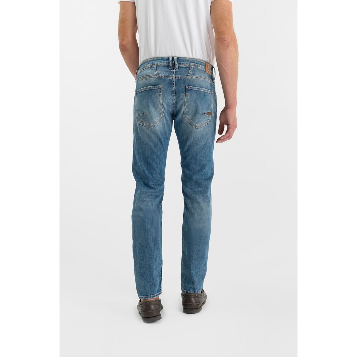 Jeans slim stretch 700/11, longueur 34 blue, LE TEMPS DES CERISES
