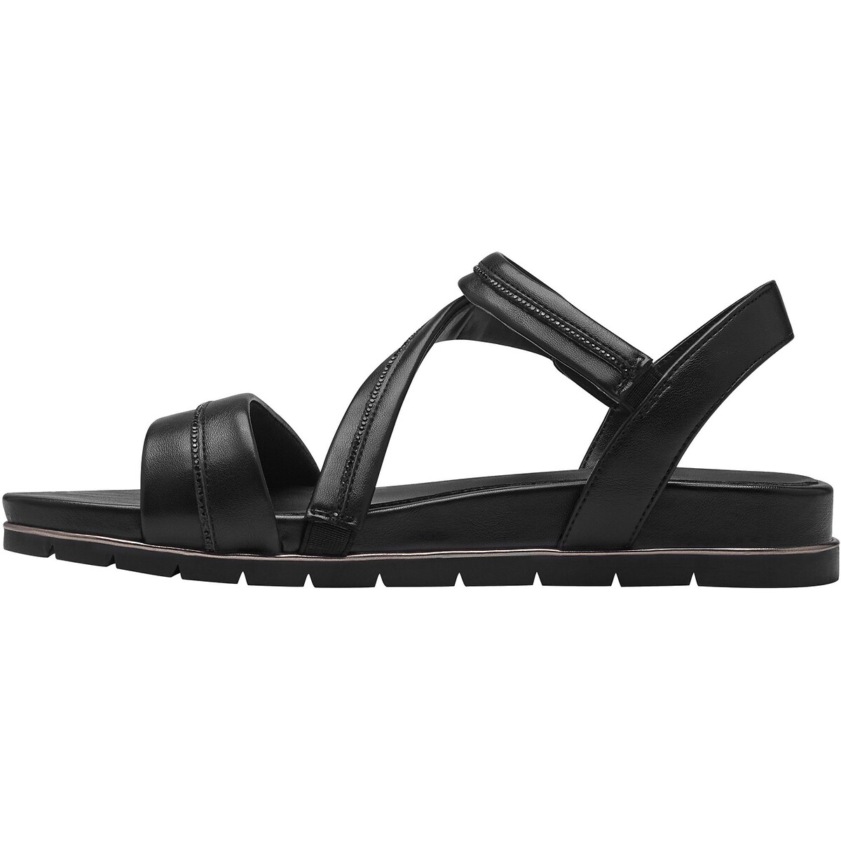 Semi-Compact Sandals black, TAMARIS