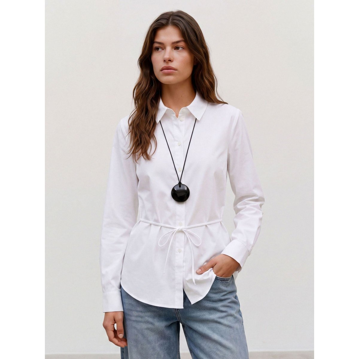 Chemise bright white, VERO MODA