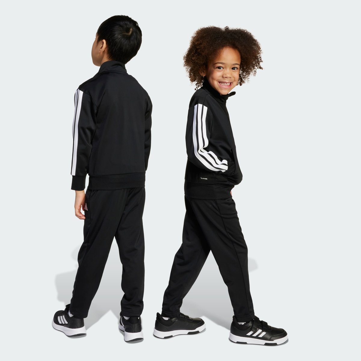 Survêtement Essentials Climacool Enfants Survêtement Essentials Climacool Enfants black / white, ADIDAS SPORTSWEAR