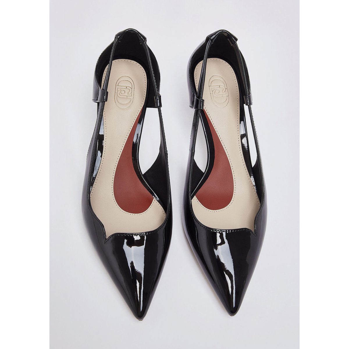 Escarpins en vernis noir, LIU JO