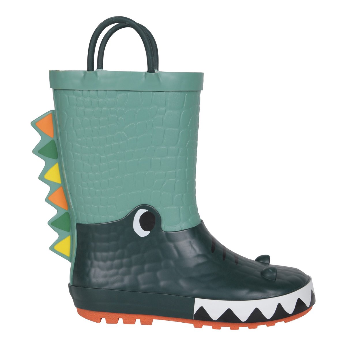 Bottes de pluie motif/style crocodile vert, MOUNTAIN WAREHOUSE