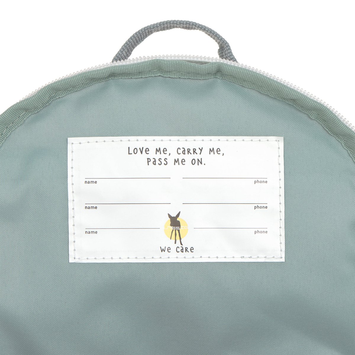 Sac à dos enfant jaune, gris, LASSIG