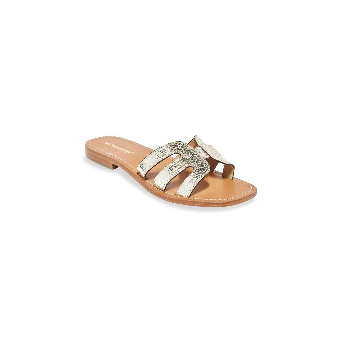 Hadamia Leather Mules gold-coloured, LES TROPEZIENNES PAR M.BELARBI