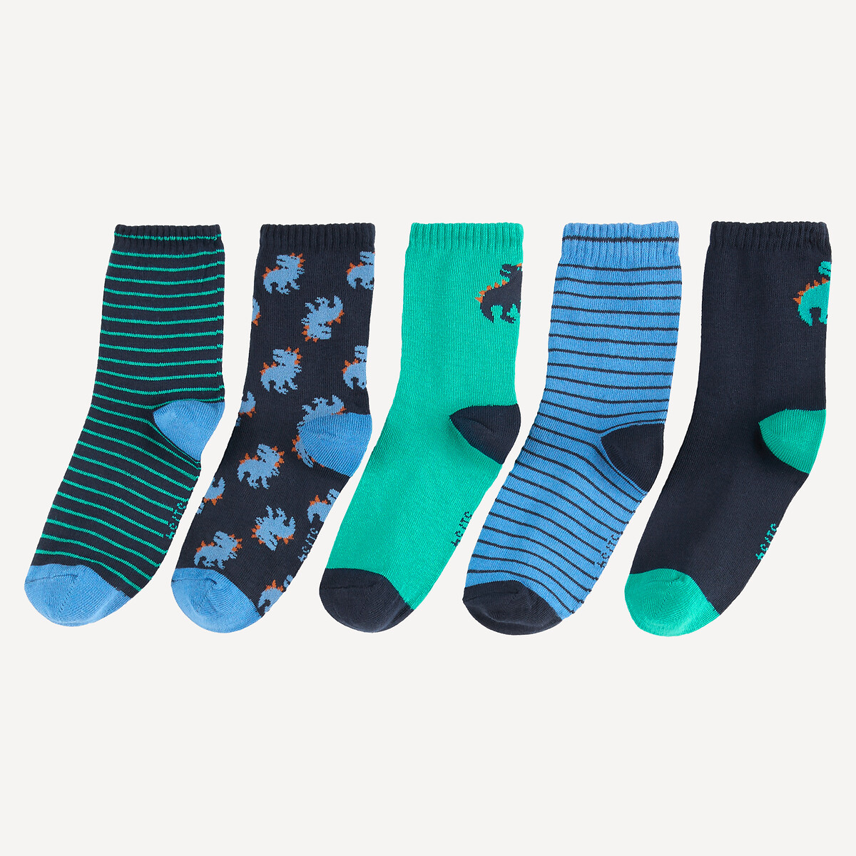 5 Paar Socken farblich sortiert, LA REDOUTE COLLECTIONS