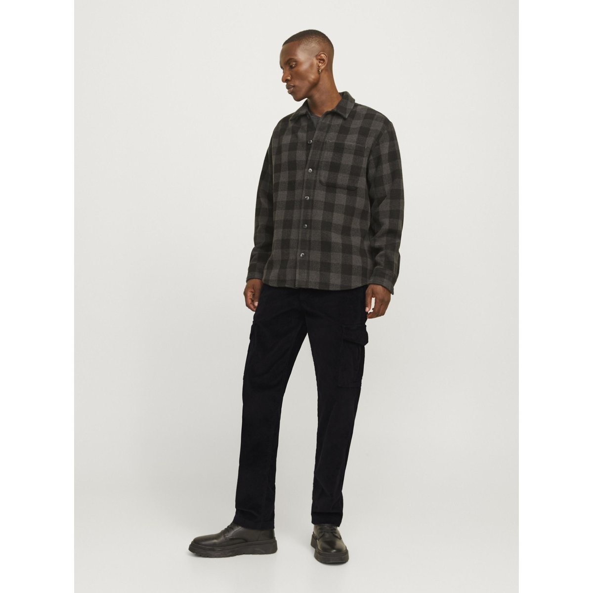 Pantalon Cargo noire - black, JACK & JONES