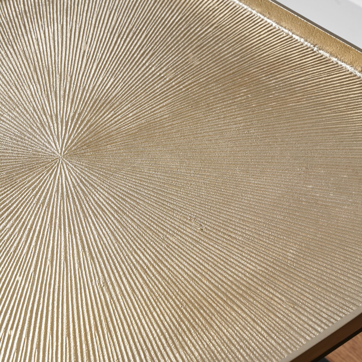 Florin Luxe Metal Coffee Table black/gold-coloured, ÉDITÉ