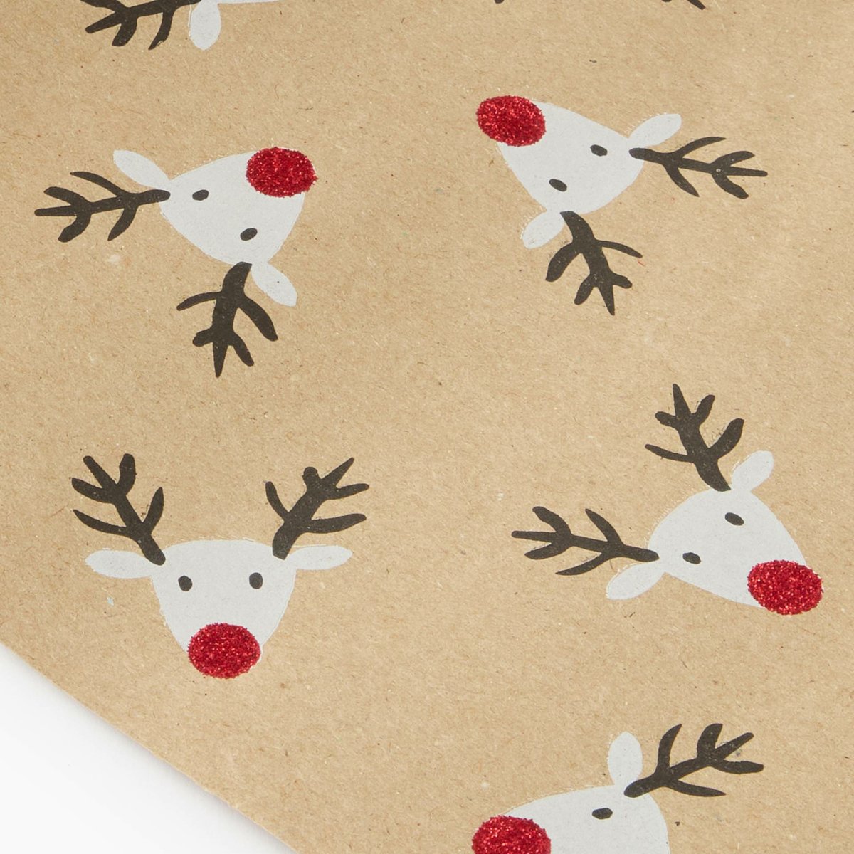 Papier cadeau, 2m marron, MONOPRIX