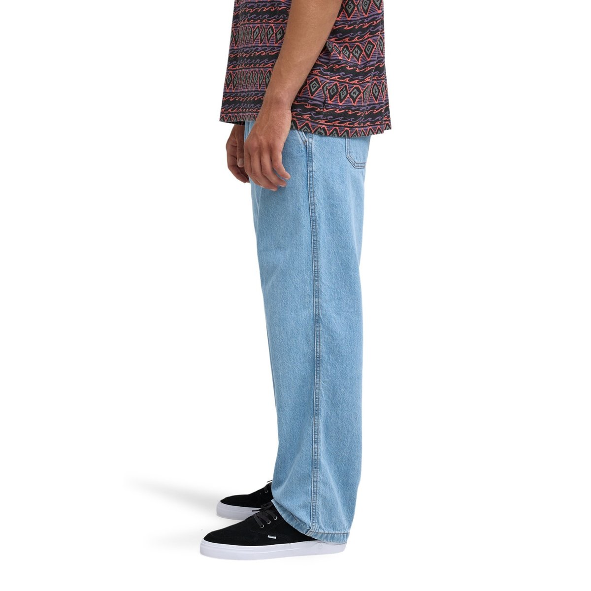 Pantalon en jean élastique avec cordon de serrage LARRY DENIM bleu bleach wash, BILLABONG