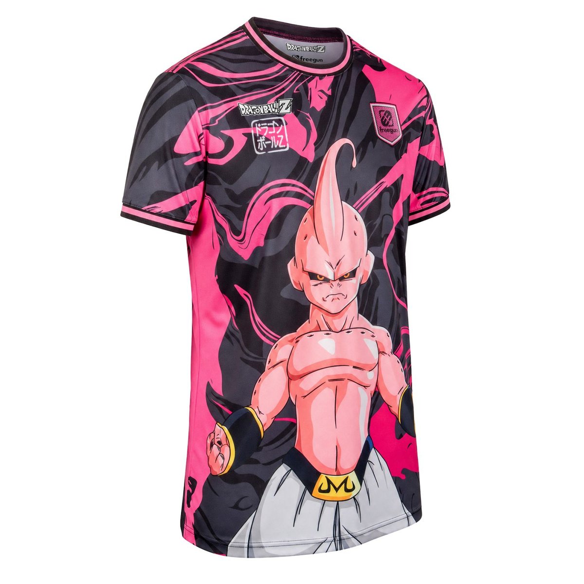 Jersey E-sport Dragon Ball Z noir/rose/blanc/jaune/violet, FREEGUN