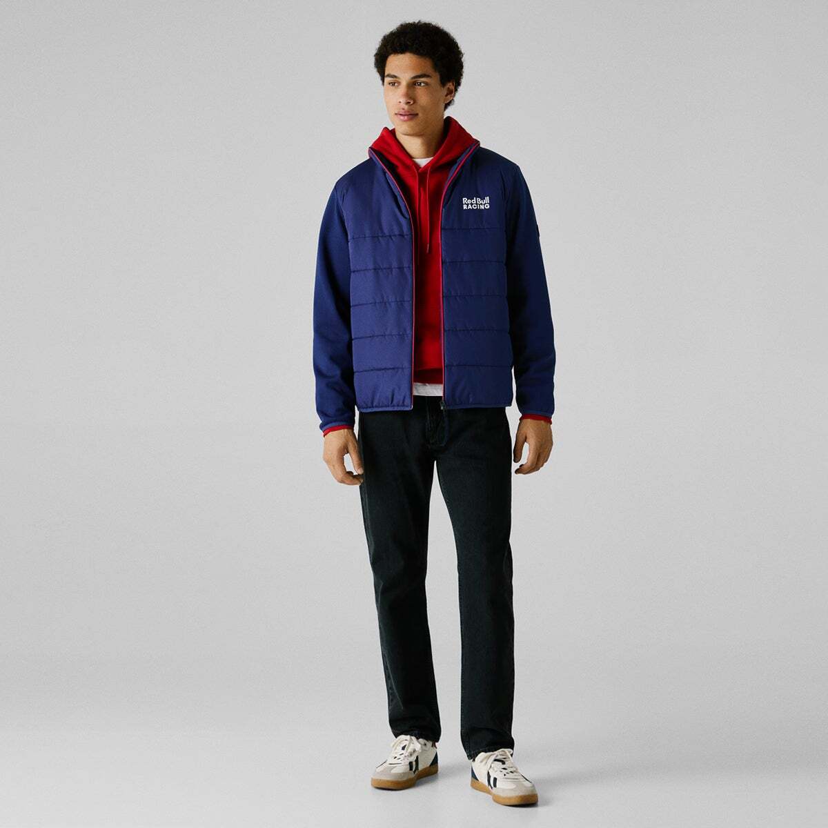 Red Bull Racing Veste Matelassée Hybride bleu éton, PEPE JEANS
