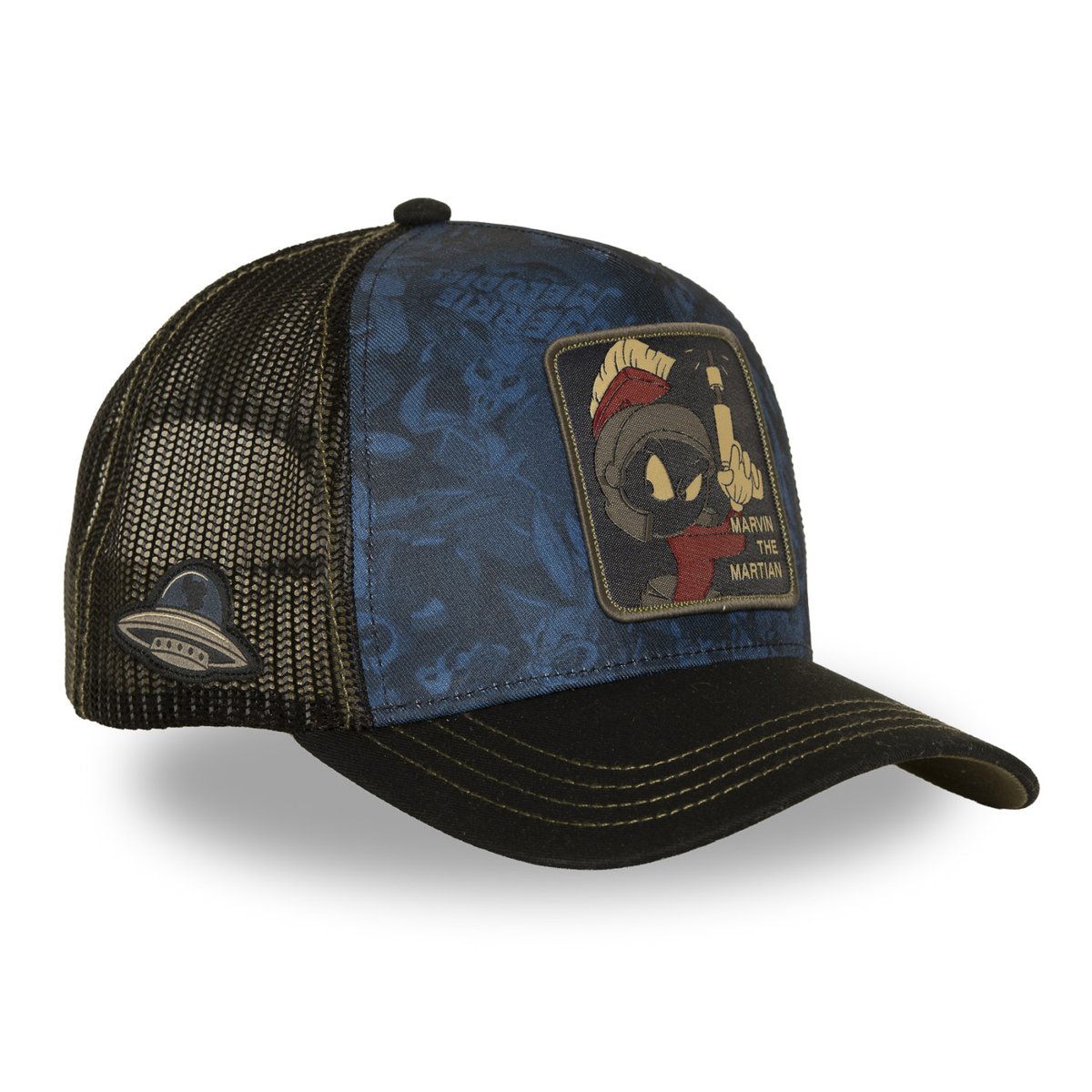 Casquette trucker Looney Tunes bleu/noir/kaki/bordeaux, CAPSLAB