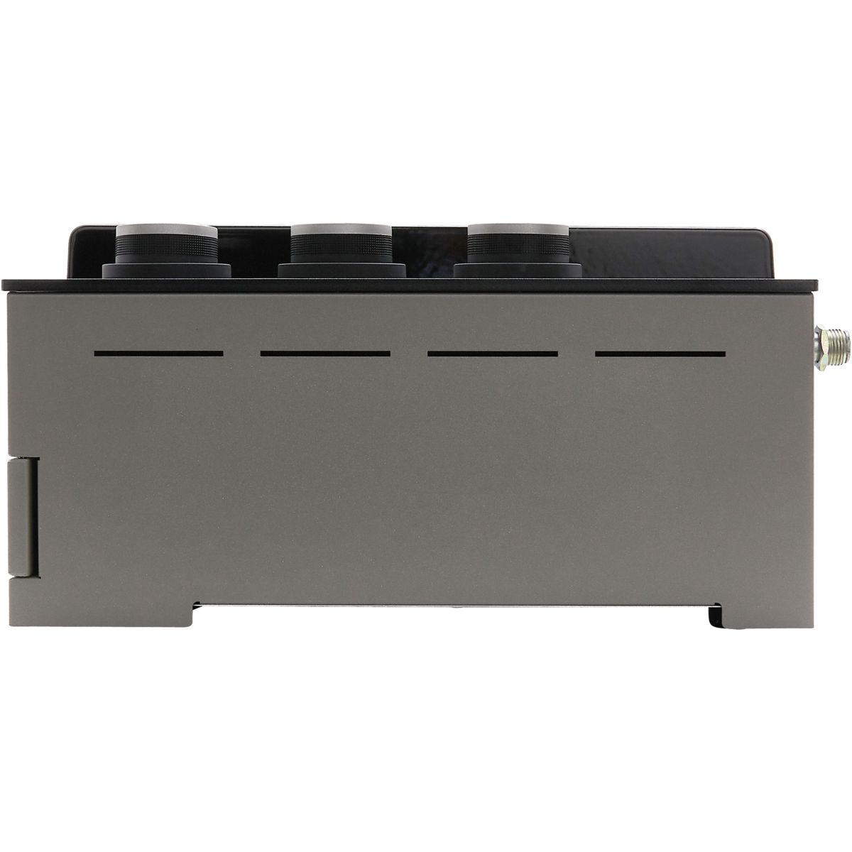 Plancha gaz Premium Acier 75 NG noir gris 3 brûleurs à poser, 73.2x40.9 cm gris, FORGE ADOUR