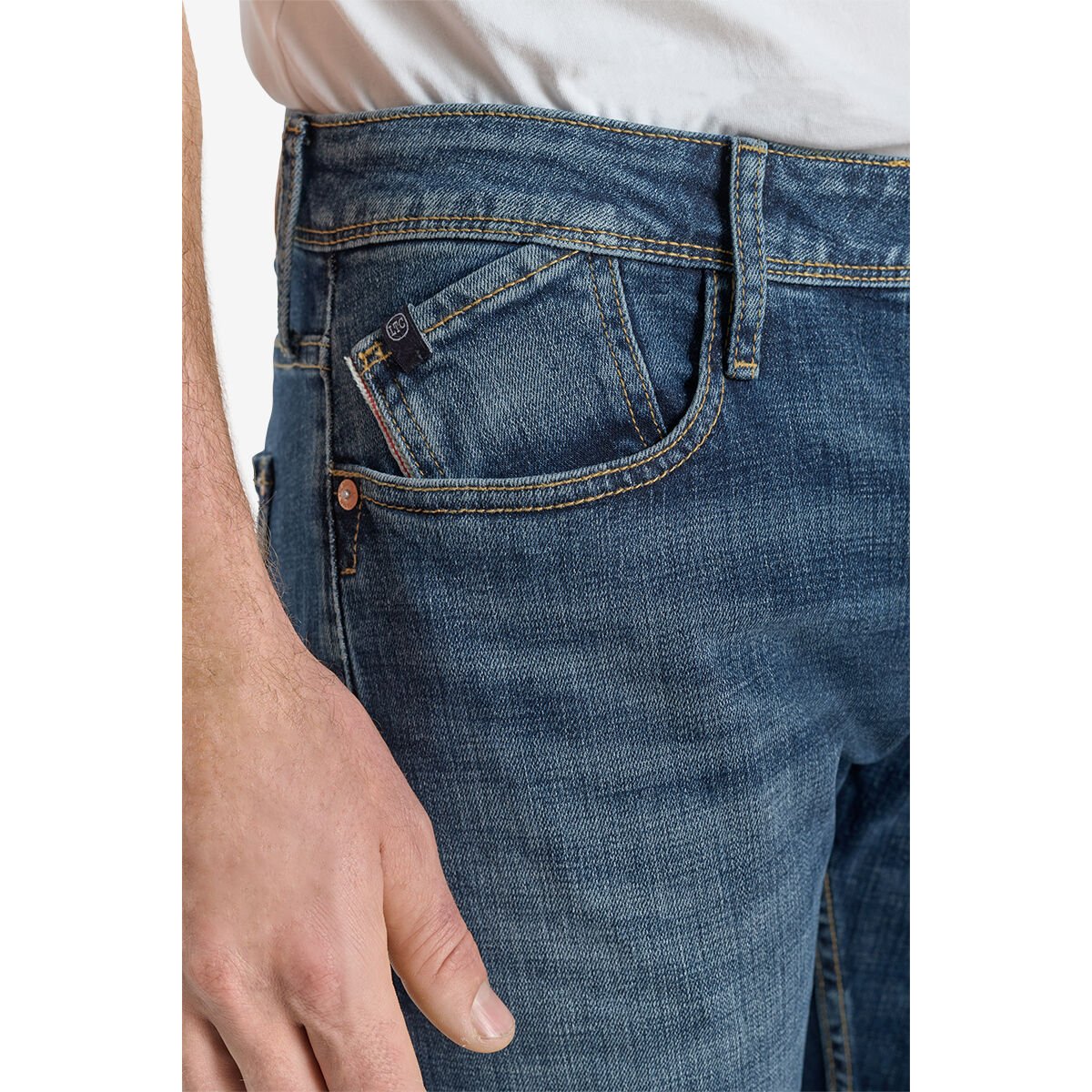 Jeans droite 800/12, longueur 34 blue, LE TEMPS DES CERISES