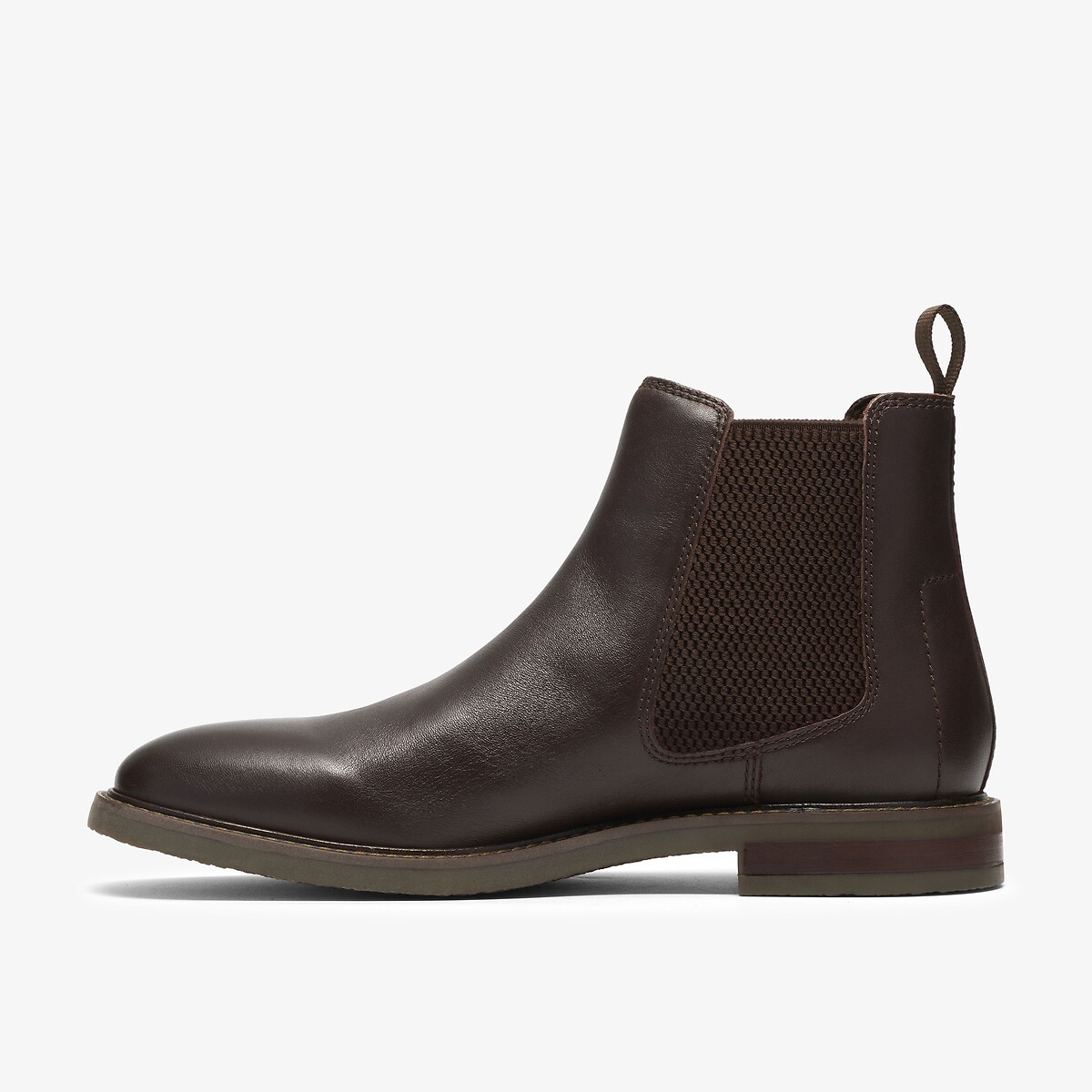 Bottines chelsea en cuir, JAXEN EASY marron, CLARKS