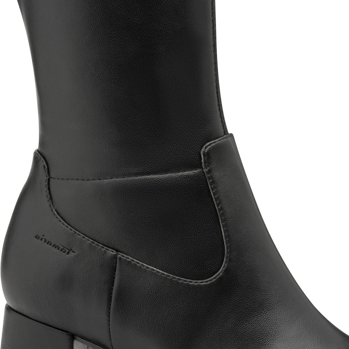 Bottes talon bloc noir, TAMARIS