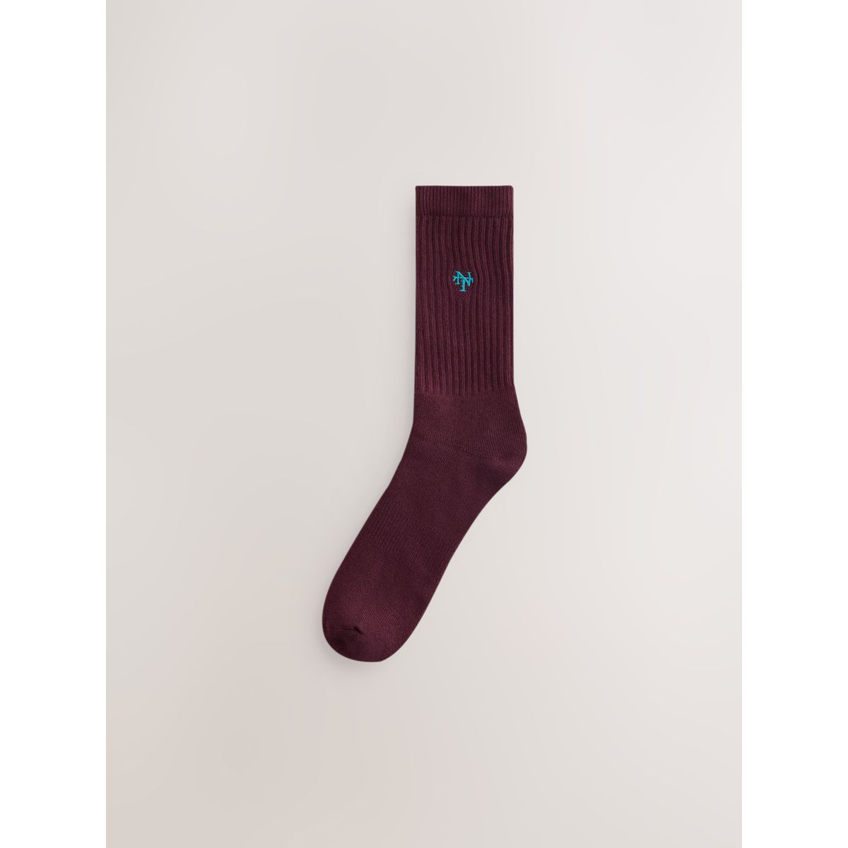 Chaussettes de sport, 4 paires logo rouge vif/bleu, NEXT