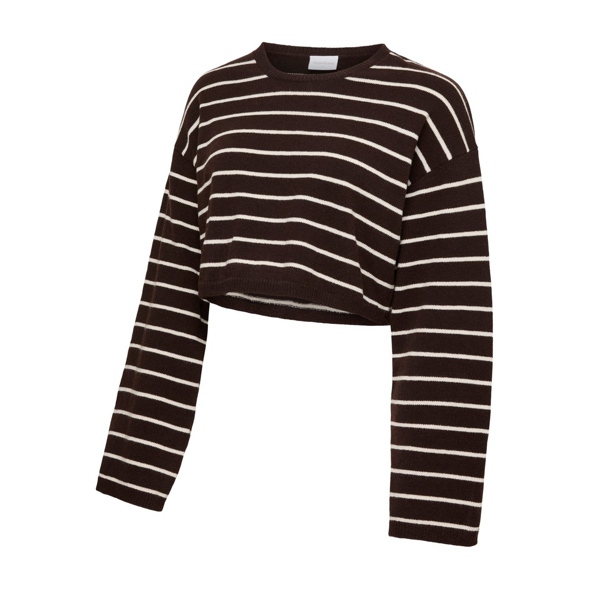 Pull En Maille marron - hot fudge 1, MAMA LICIOUS