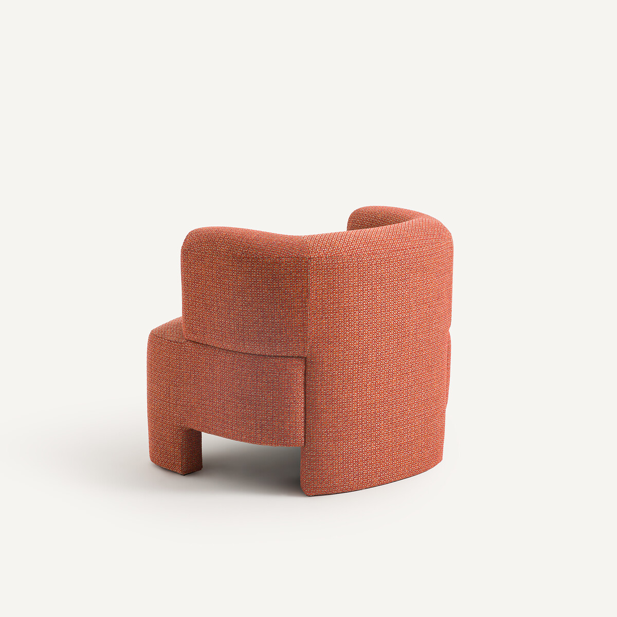 Fauteuil petit modèle polypropylène texturé Darrel tomette, AM.PM