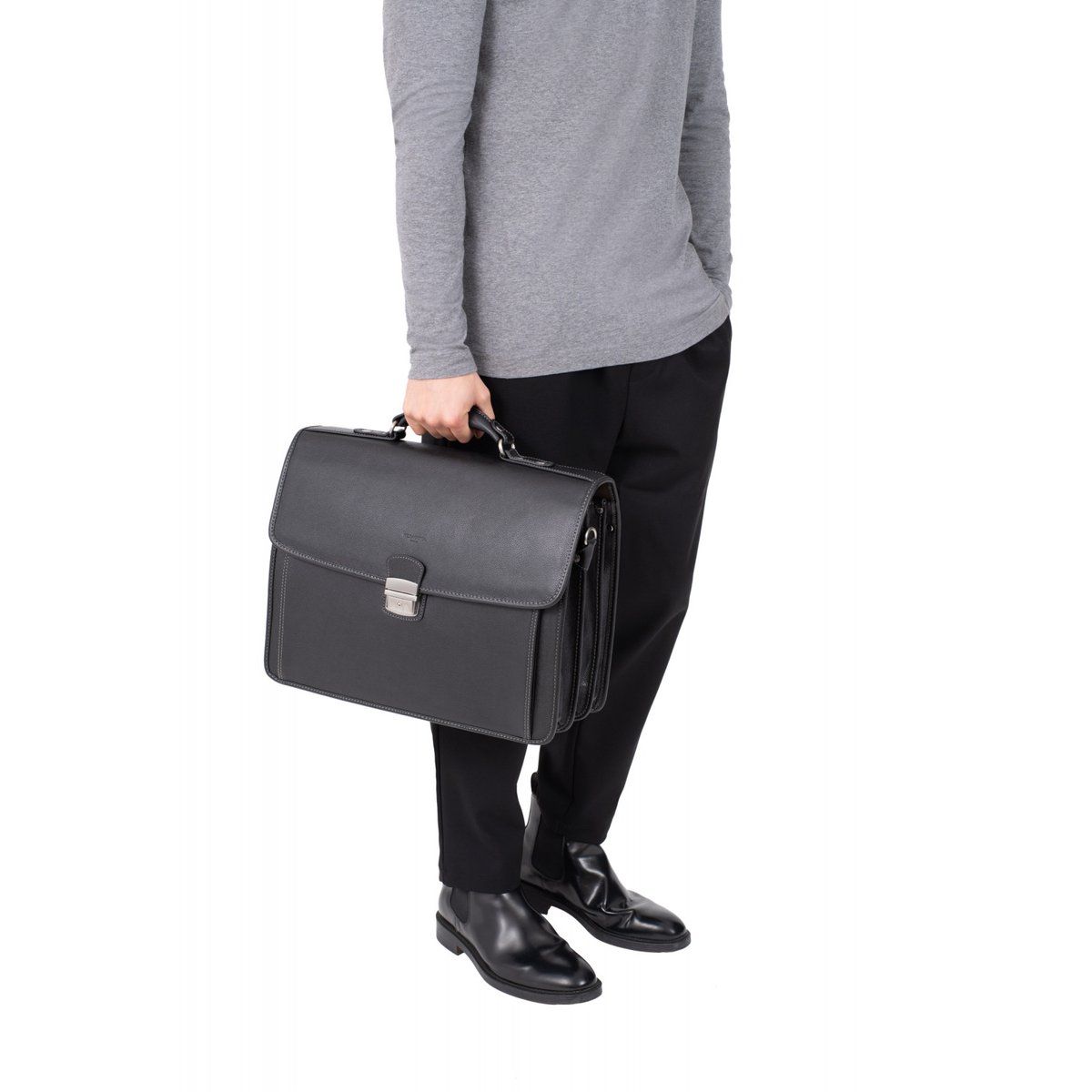 Cartable CONFORT bleu marine, HEXAGONA