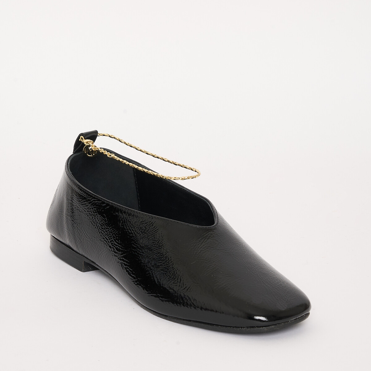 Caresse Patent Leather Ballet Pumps black, PETITE MENDIGOTE