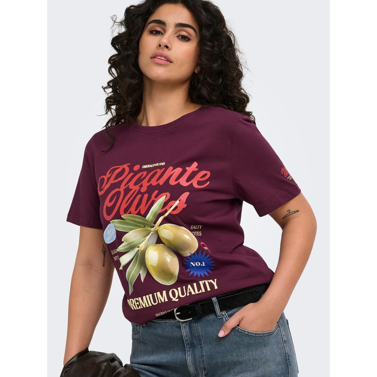 T-Shirt fig, ONLY CARMAKOMA