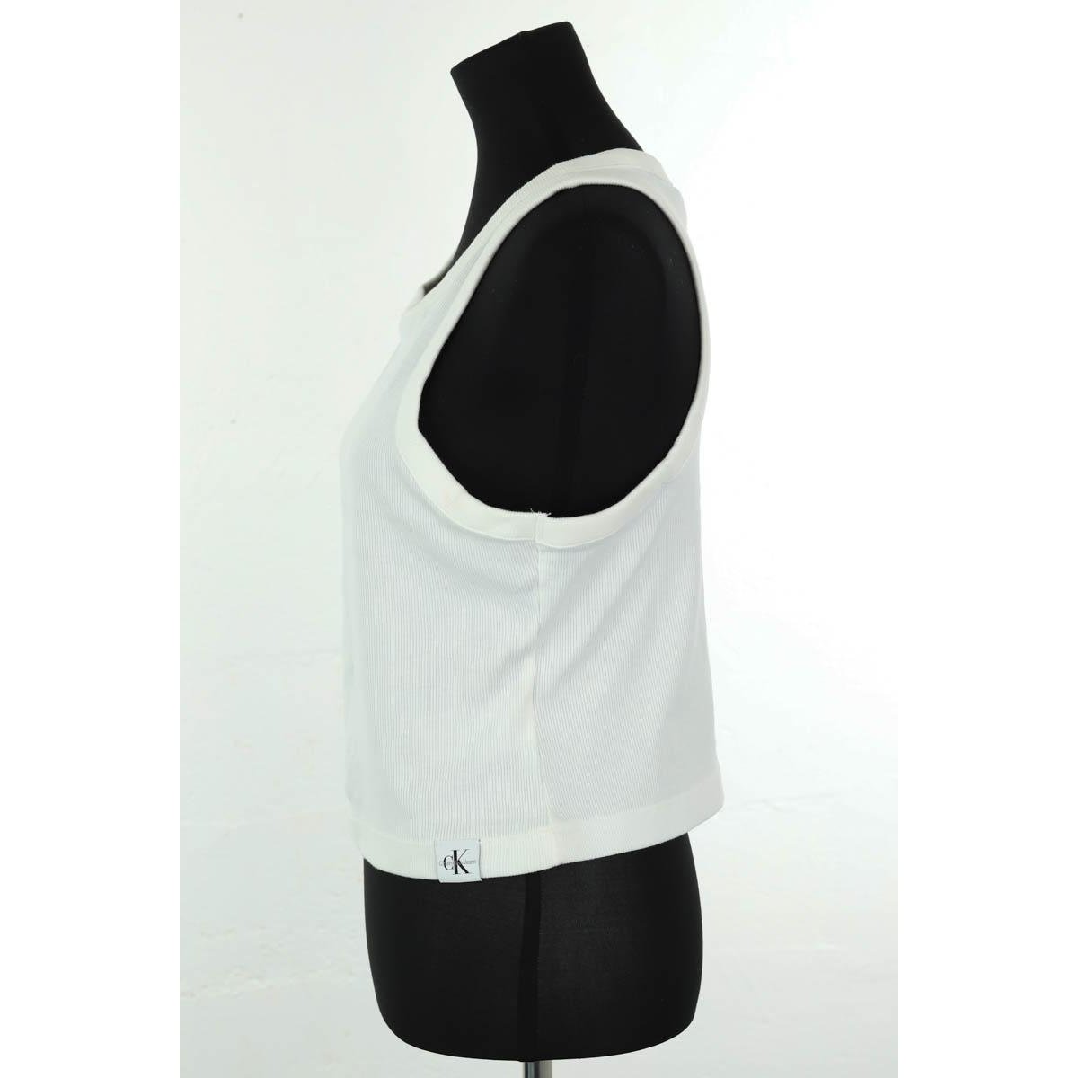 Top sans manche - Très Bon État blanc, CALVIN KLEIN