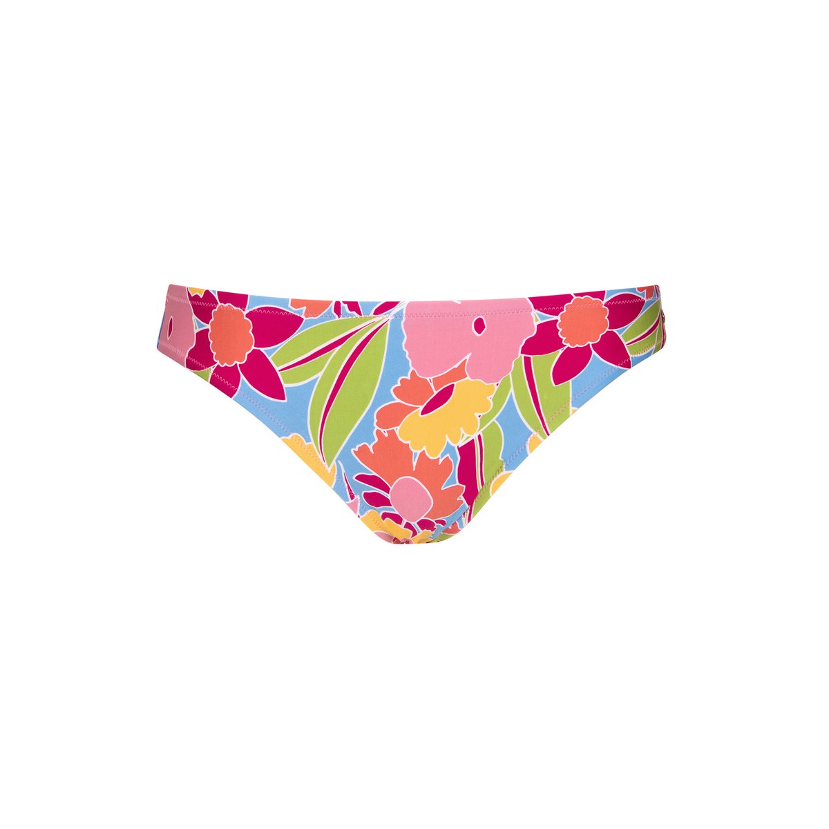 Bas maillot slip de bain Miami orange, LISCA