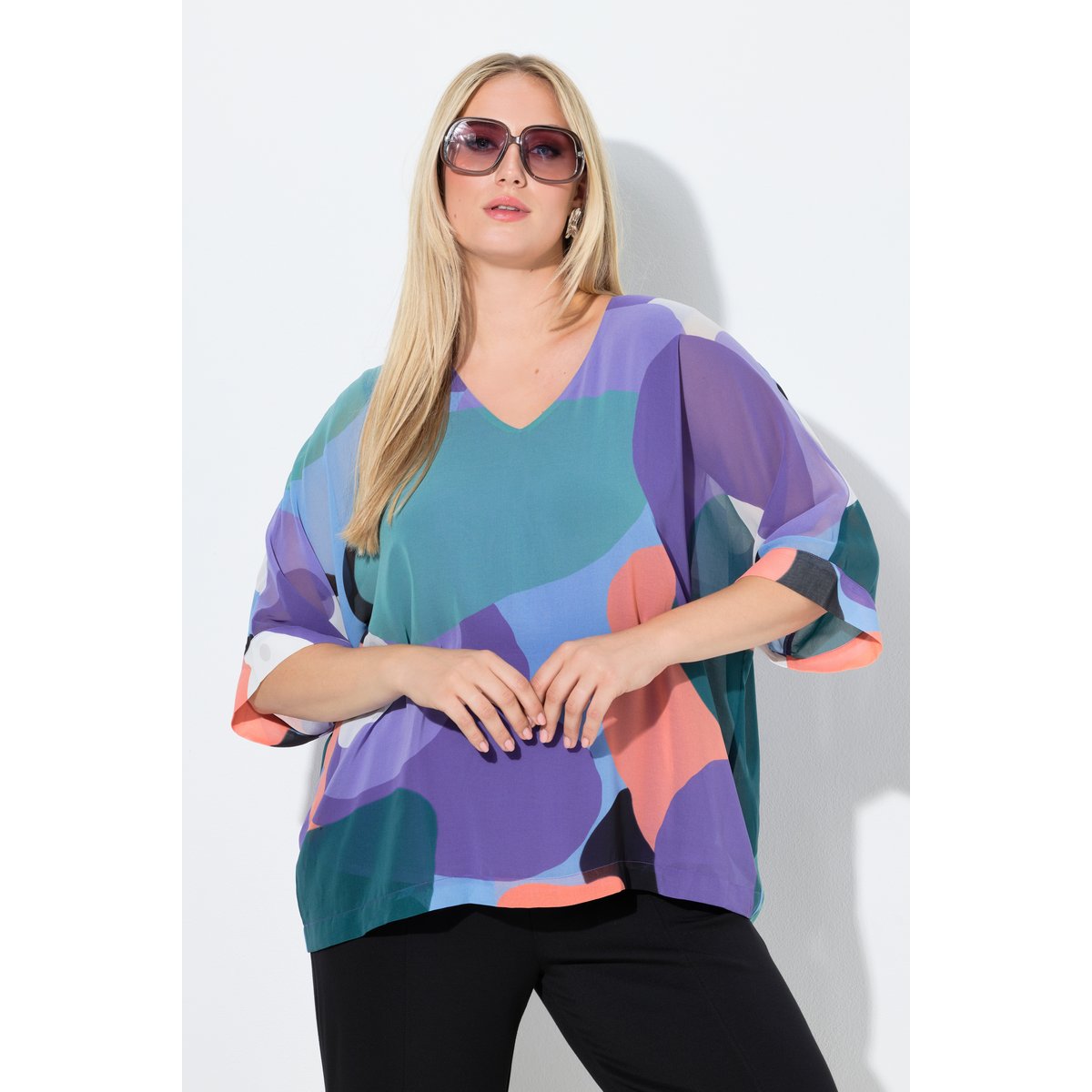 Tunique doublée violet, ULLA POPKEN