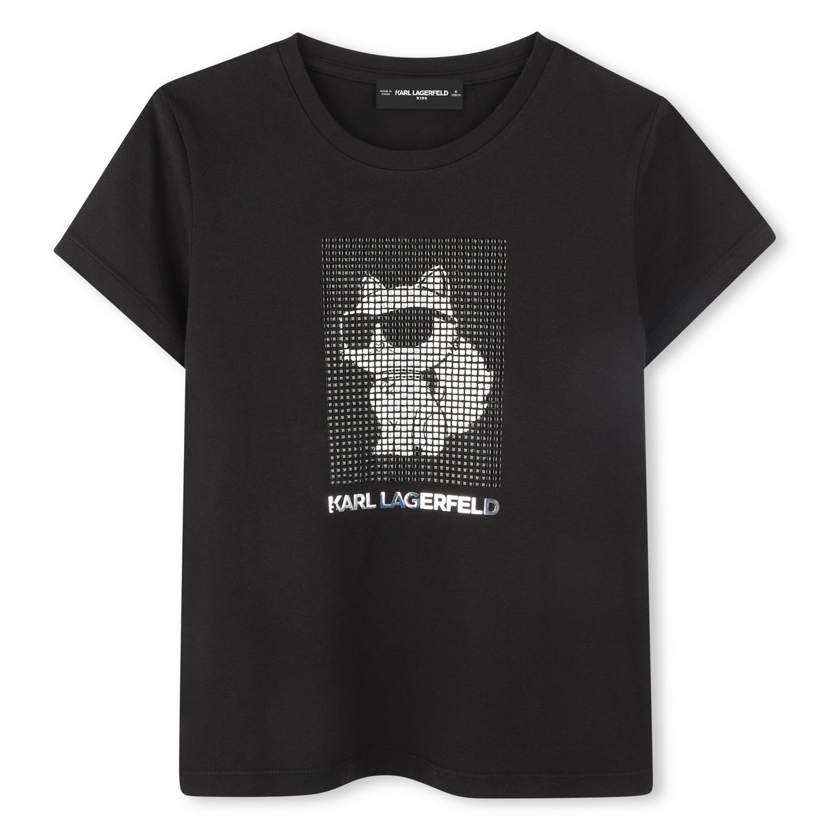 T-shirt à manches courtes black, KARL LAGERFELD KIDS