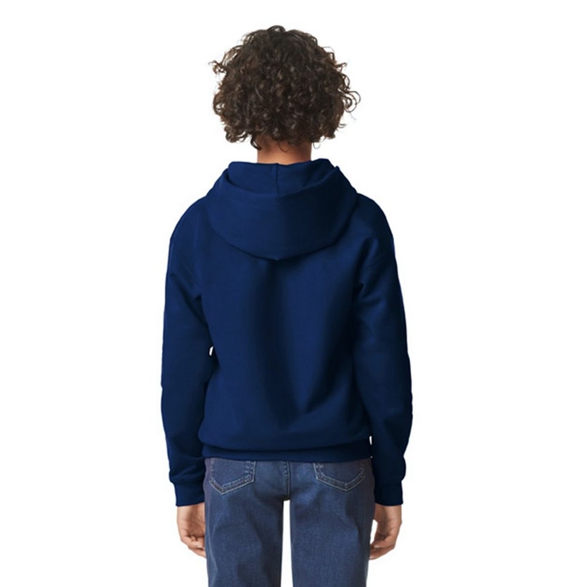 Sweat à capuche SOFTSTYLE bleu marine, GILDAN