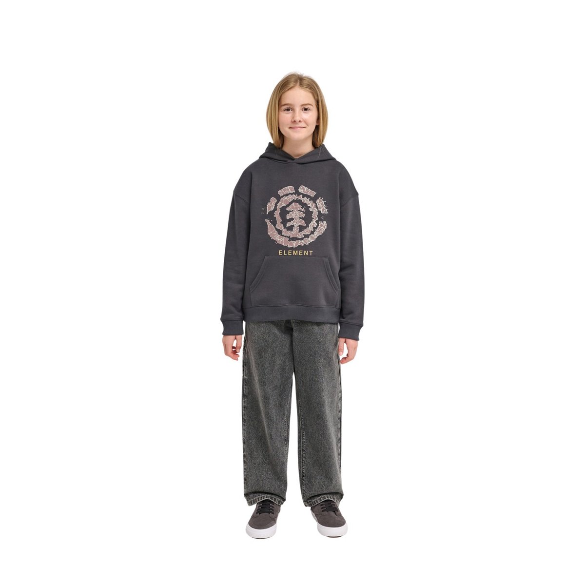 Sweat capuche ROCKYS noir off black, ELEMENT