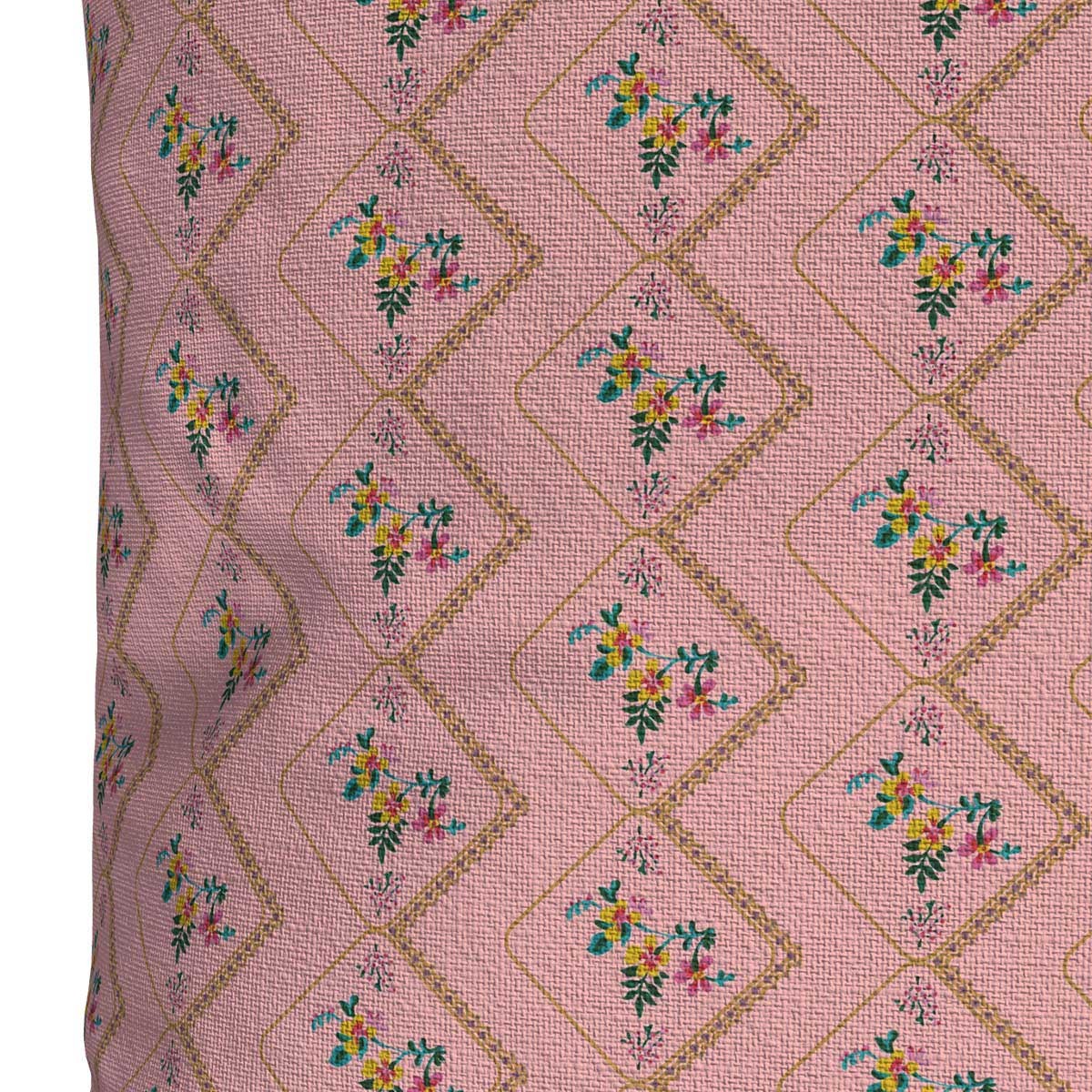 Housse de coussin extérieur TANGO rose, VENT DE BOHÈME