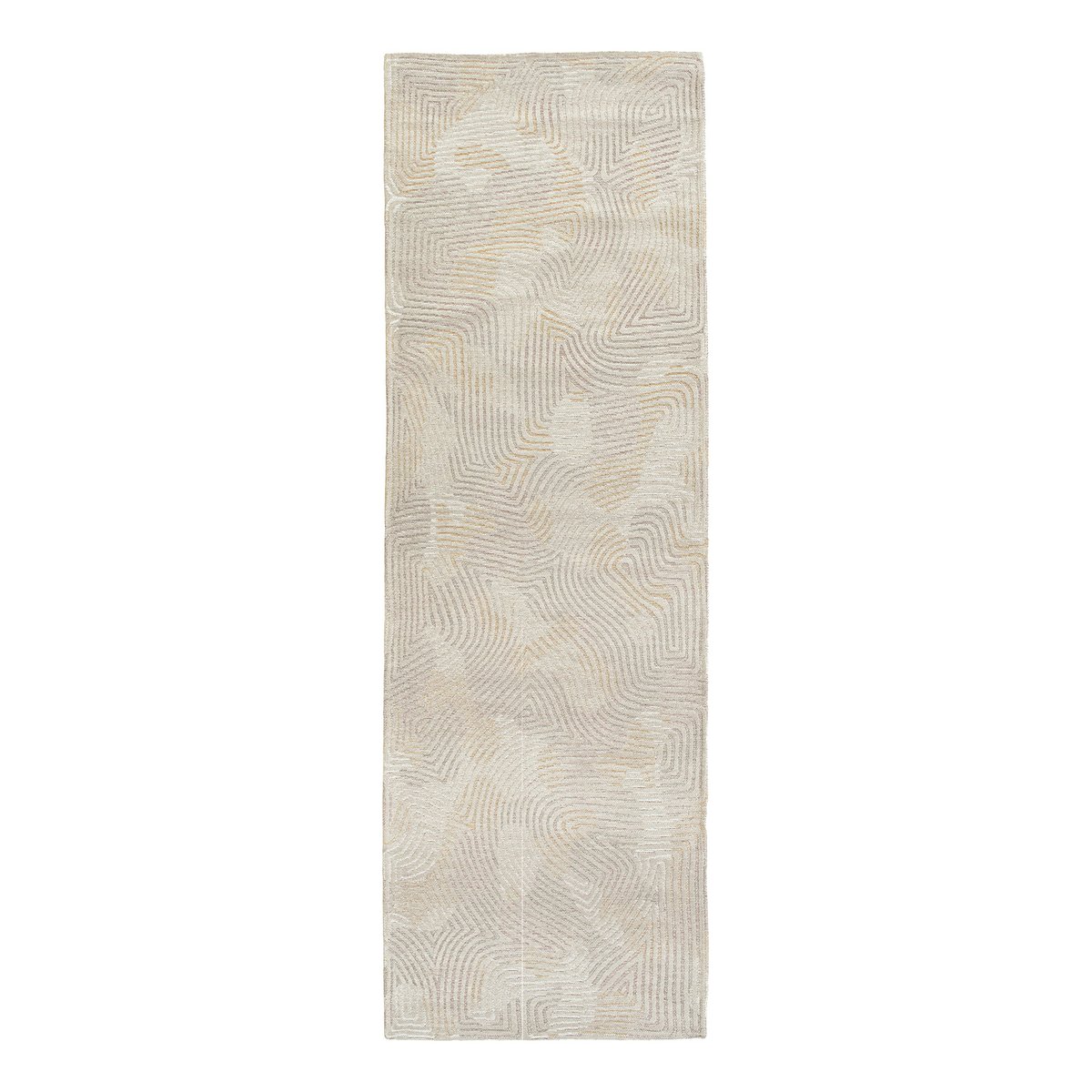 Tapis intérieur/extérieur tissé plat HUSK beige, NOVATREND
