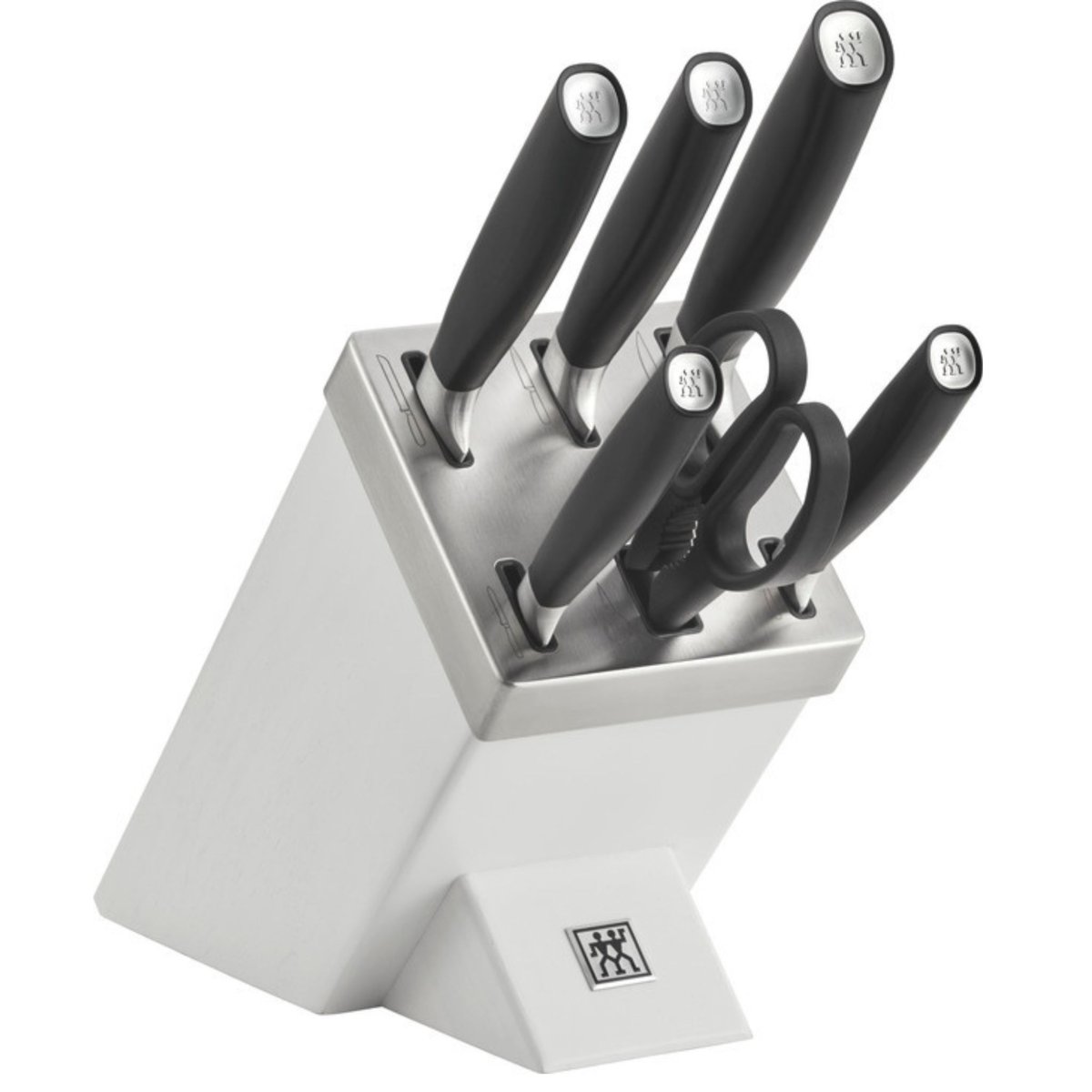 7-pcs, Bloc de couteaux couleur unique, ZWILLING
