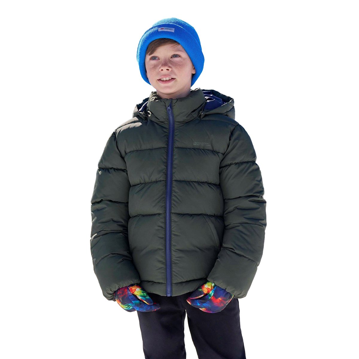 Veste matelassée HAWTHORNE vert kaki, MOUNTAIN WAREHOUSE