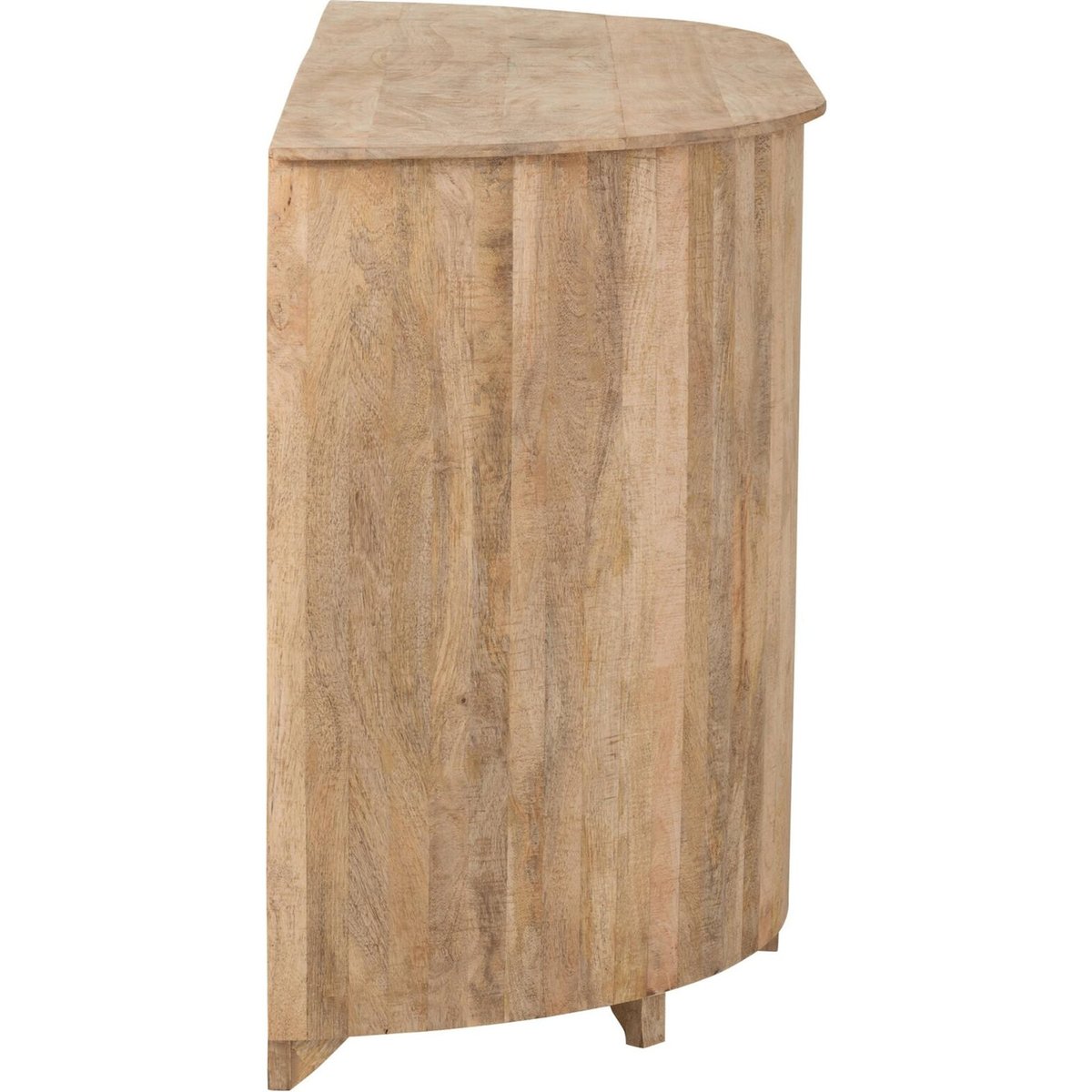 Meuble bar lounge en bois de manguier naturel, RECOLLECTION