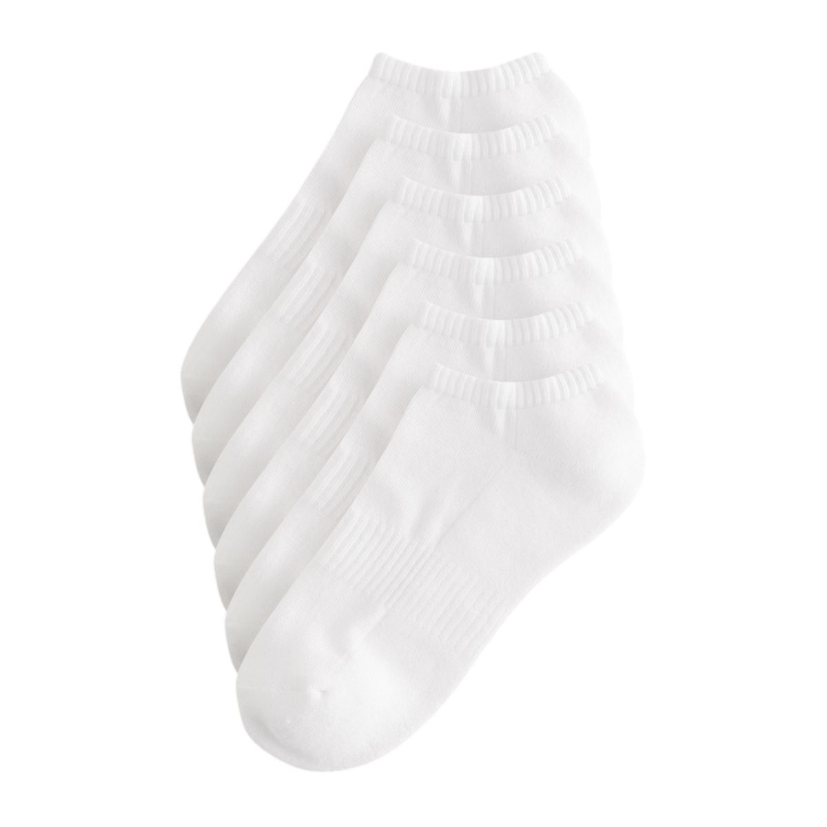 Chaussettes de sport rembourrées, lot 6 blanc, NEXT