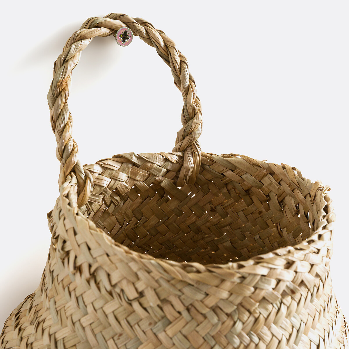 Lot de 2 paniers muraux en herbier, Rixy naturel, LA REDOUTE INTERIEURS