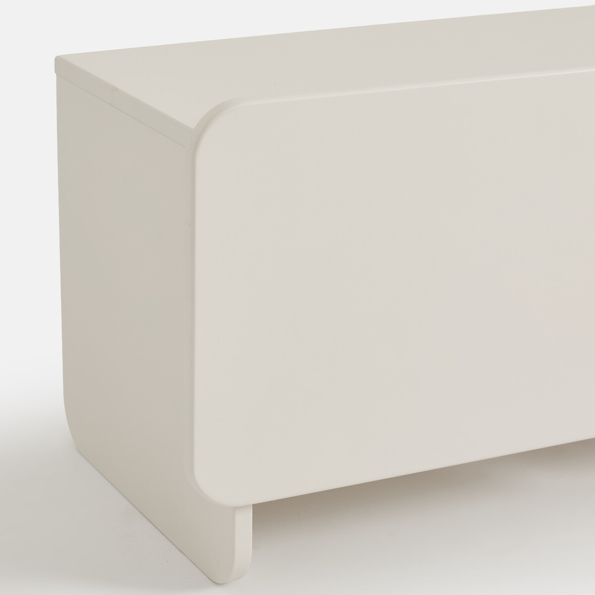 Meuble TV hifi laqué, 3 portes, largeur 170 cm, CESCO ecru, LA REDOUTE INTERIEURS