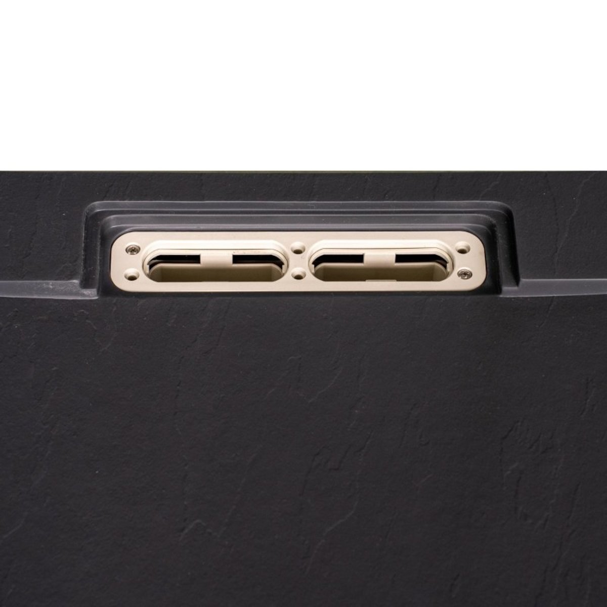 Receveur de douche aspect pierre extra-plat gris clair ONA gris anthracite, MOB IN