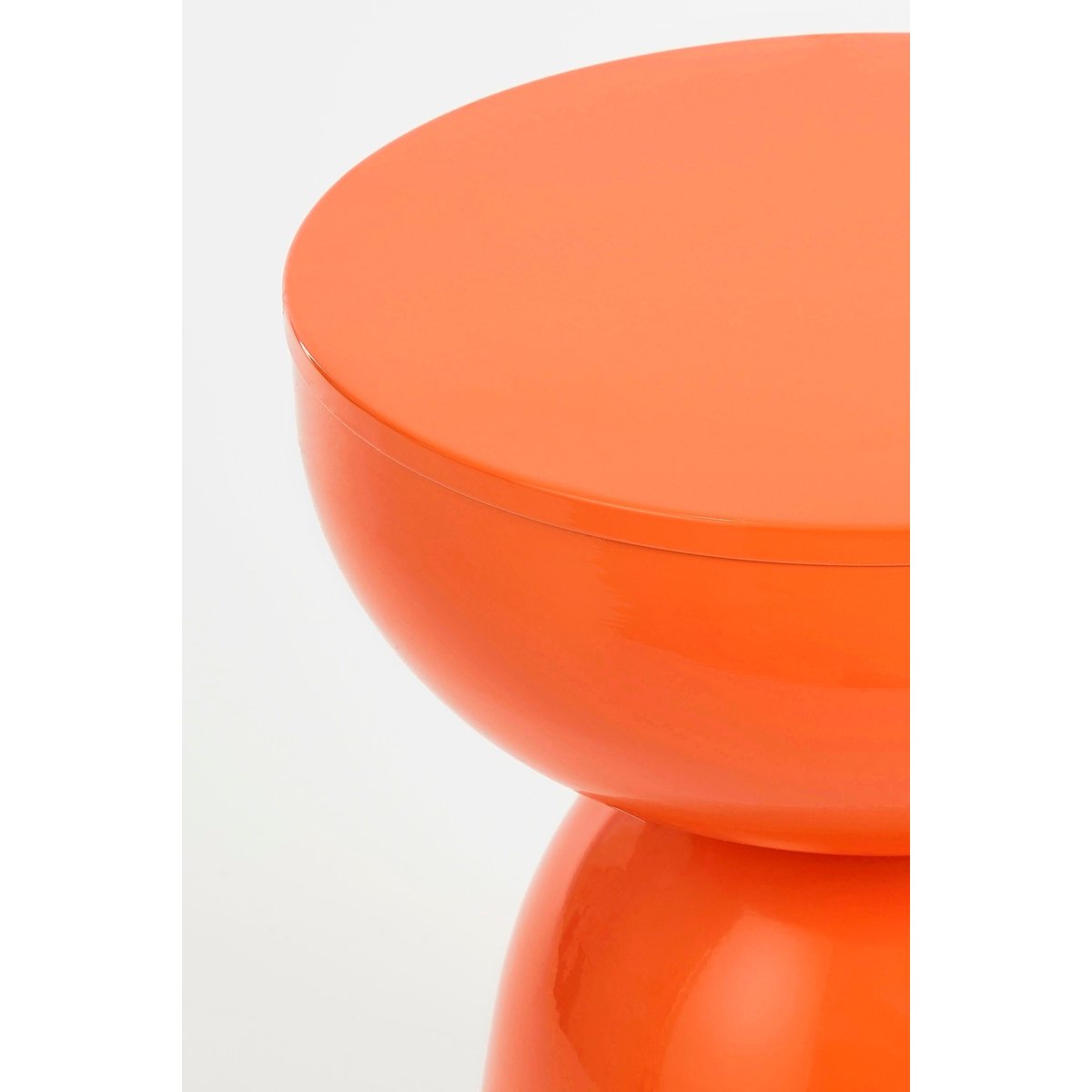 Table d'appoint ELLIOT orange, MICA DECORATIONS