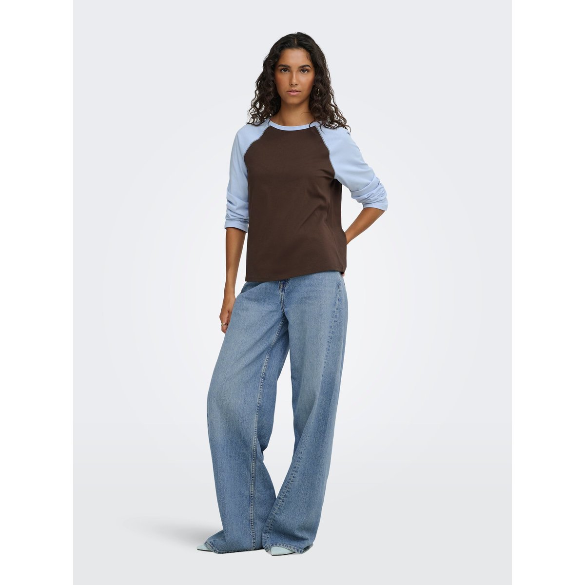 Top marron - coffee bean 1, JDY