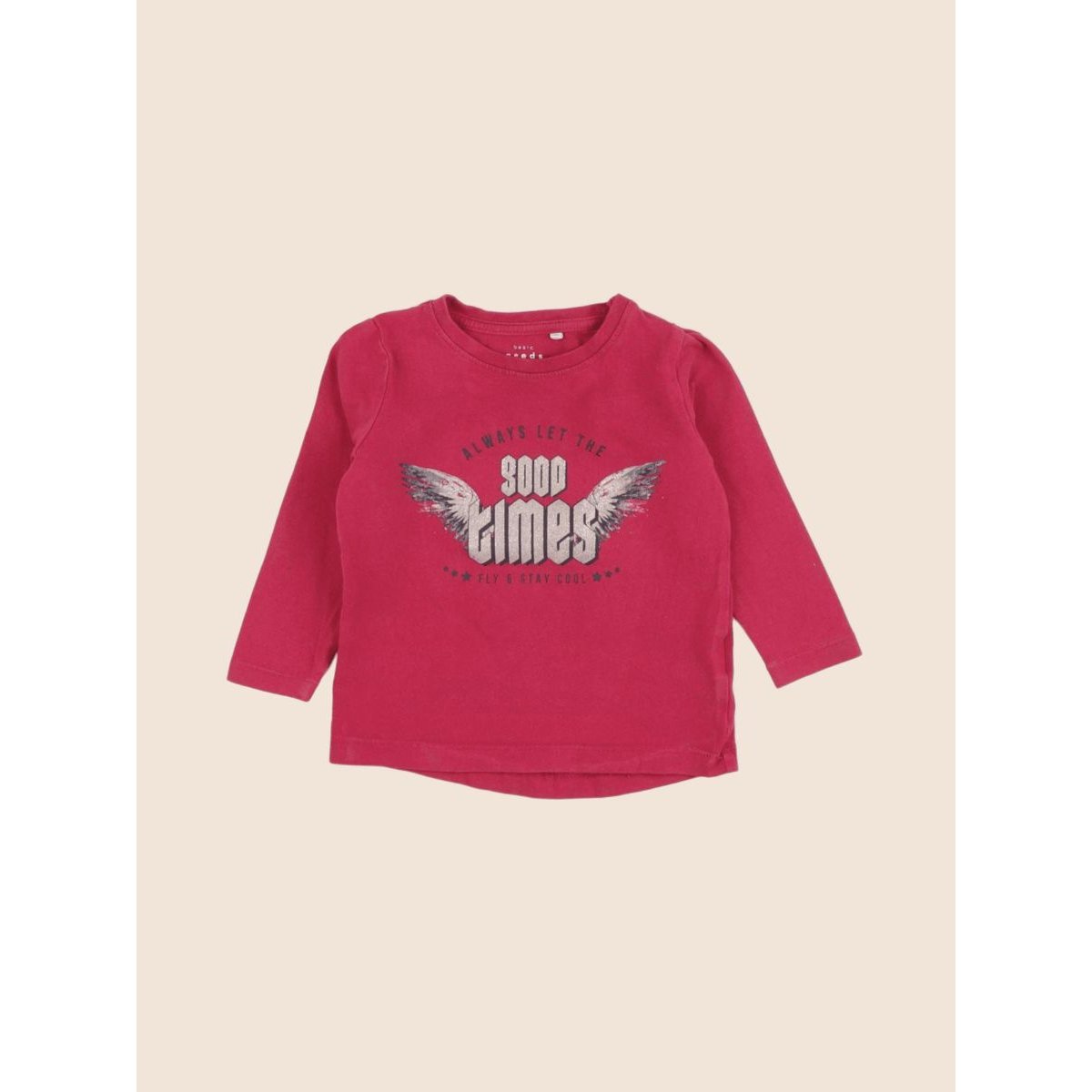 Tee-shirt - Etat satisfaisant rouge, NAME IT