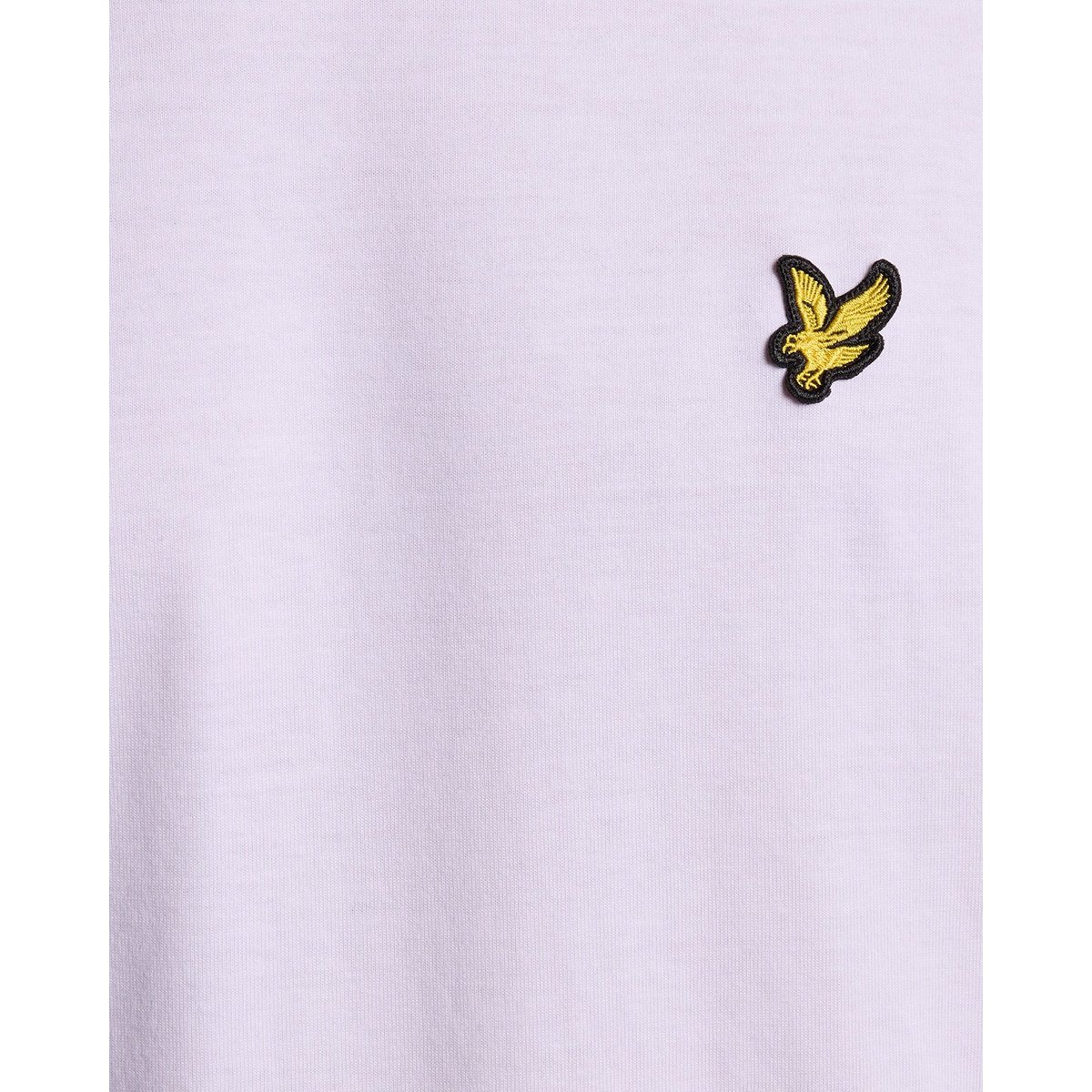 T-shirt en coton col rond blanc, LYLE & SCOTT