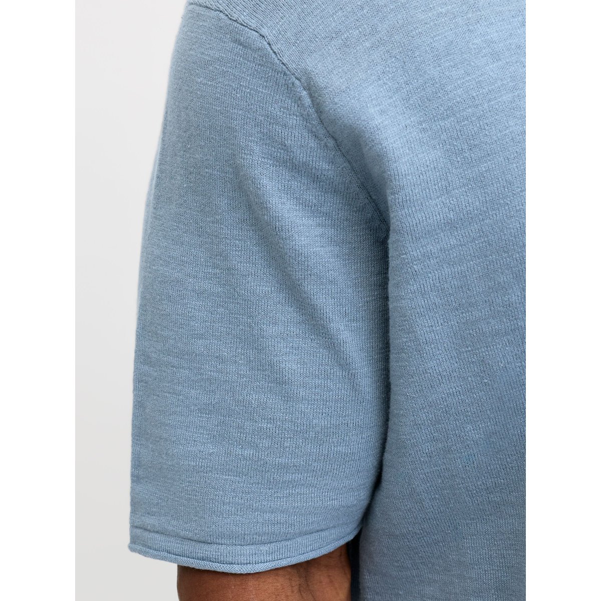 Polo grise - blue mirage, JACK & JONES