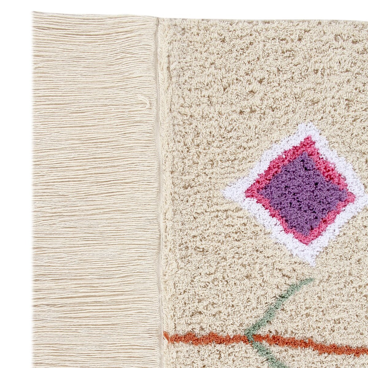 Tapis Rectangulaire en coton Mini Kaarol MINI ONES multicolore, LORENA CANALS